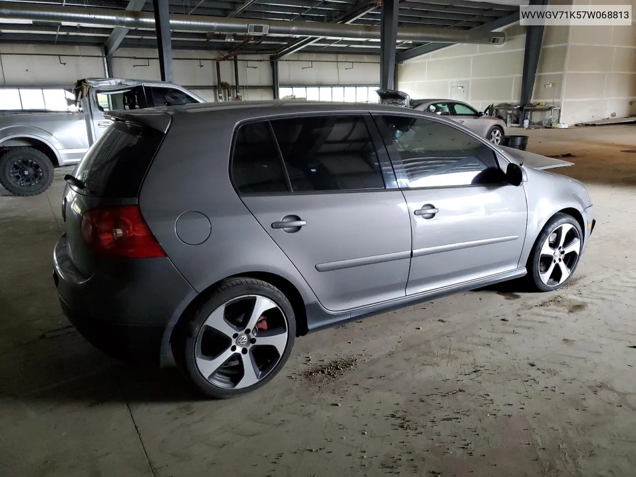 2007 Volkswagen New Gti VIN: WVWGV71K57W068813 Lot: 73604784