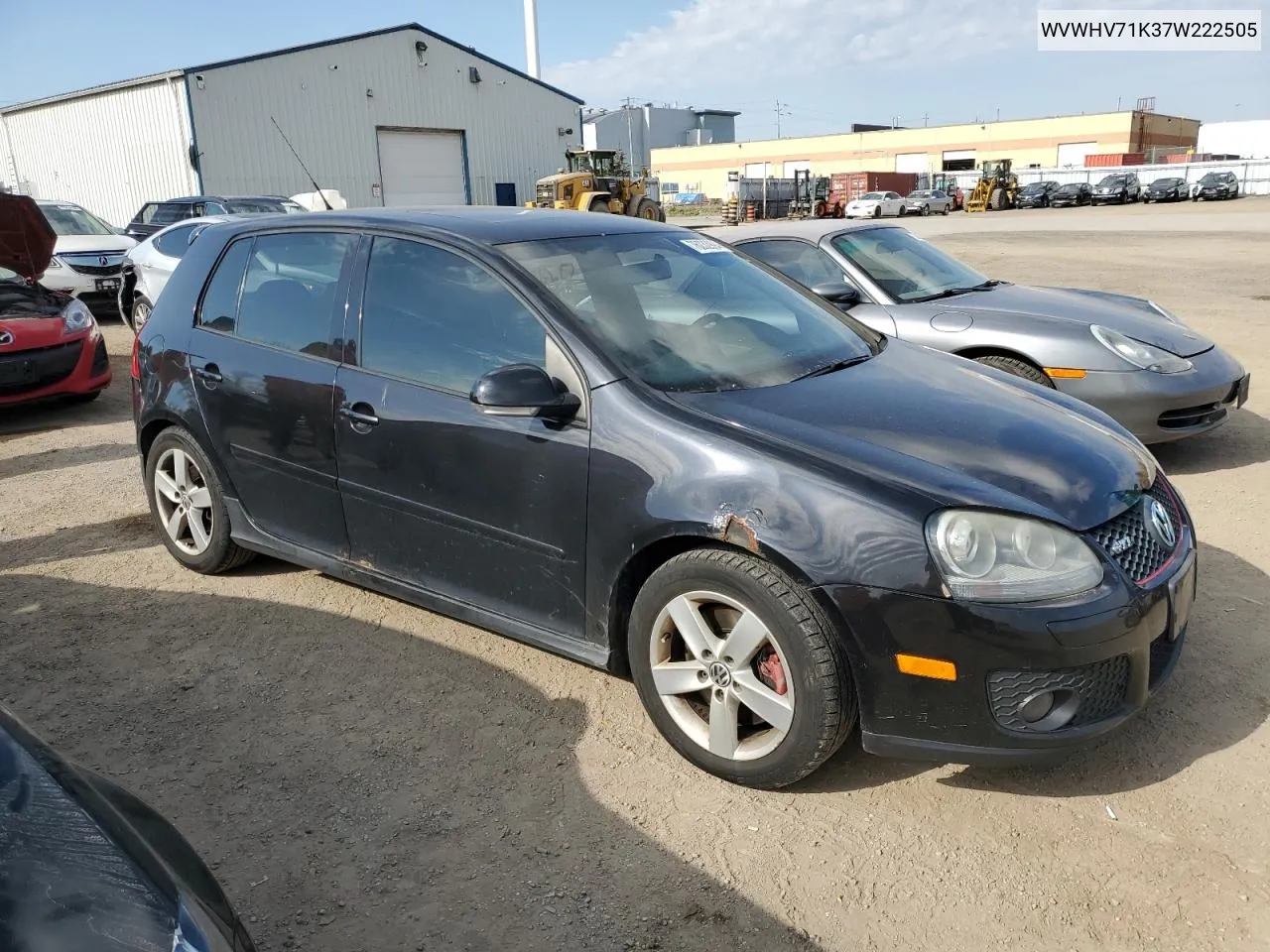 2007 Volkswagen New Gti VIN: WVWHV71K37W222505 Lot: 76232994