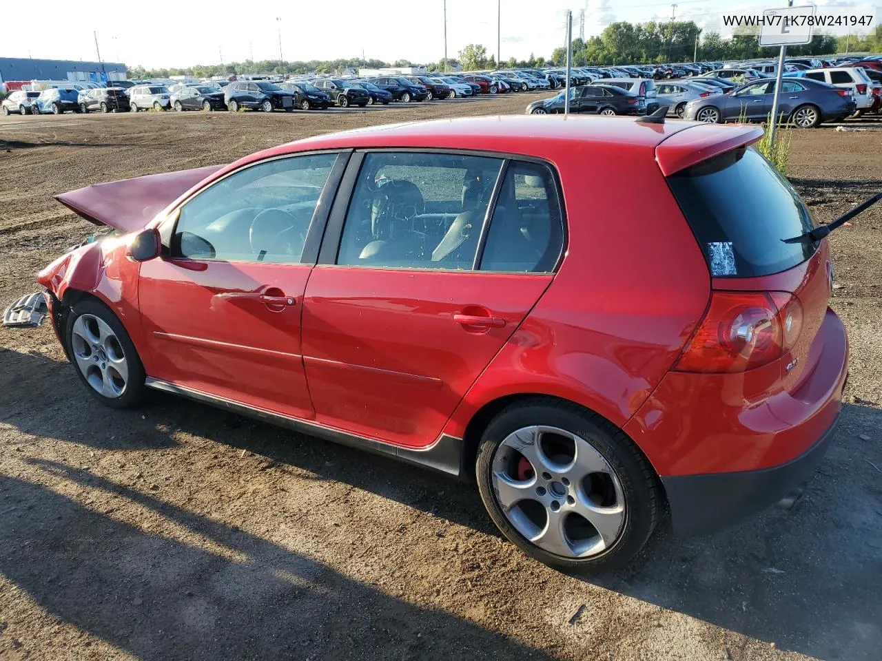 WVWHV71K78W241947 2008 Volkswagen Gti