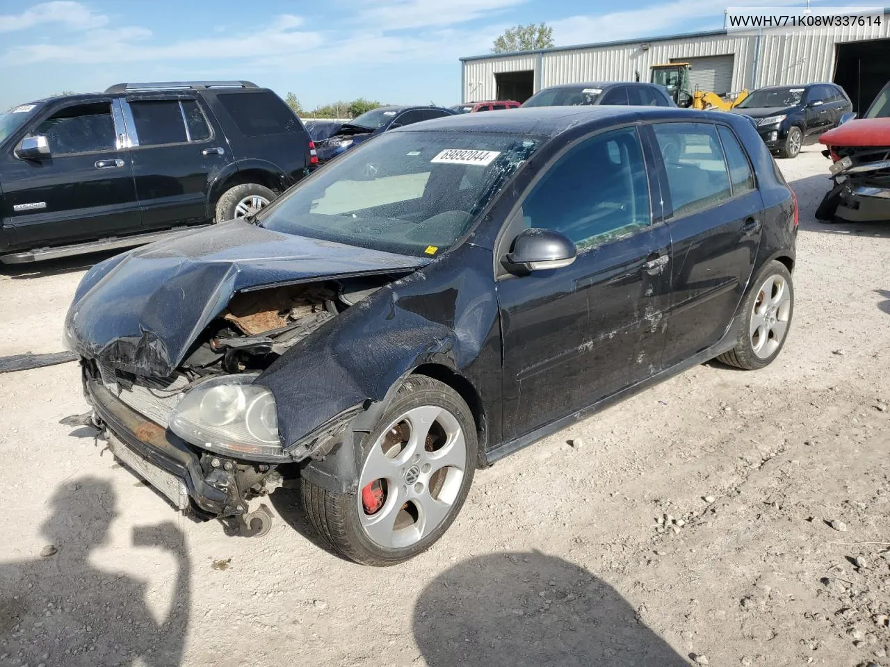 WVWHV71K08W337614 2008 Volkswagen Gti