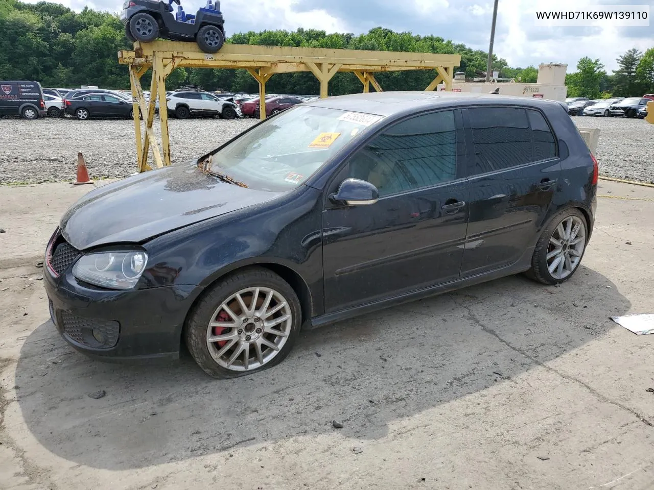 WVWHD71K69W139110 2009 Volkswagen Gti