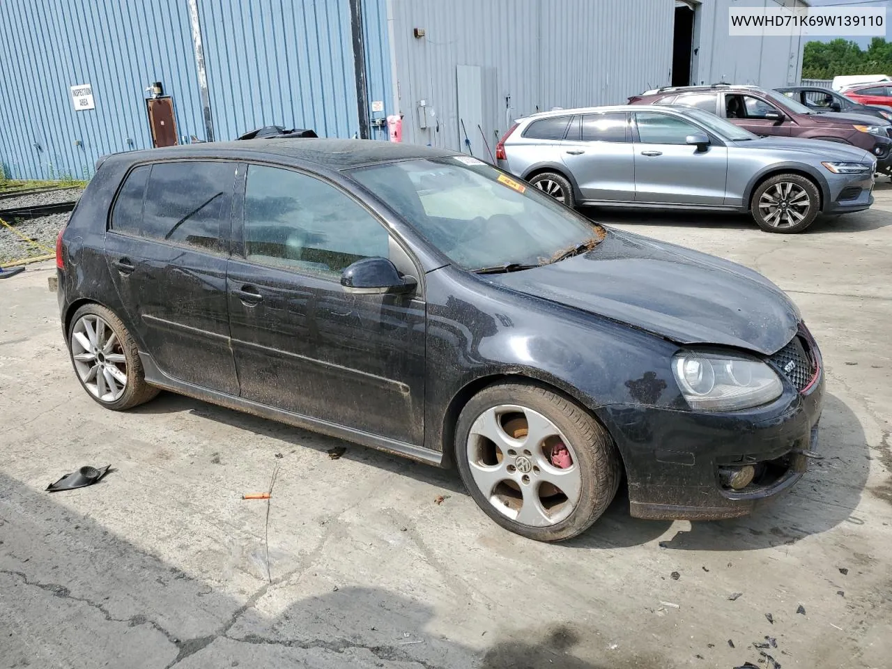 2009 Volkswagen Gti VIN: WVWHD71K69W139110 Lot: 57552694