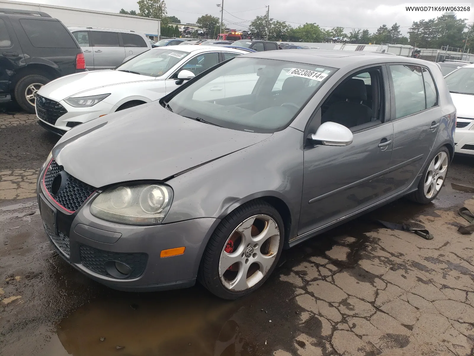 2009 Volkswagen Gti VIN: WVWGD71K69W063268 Lot: 66230814