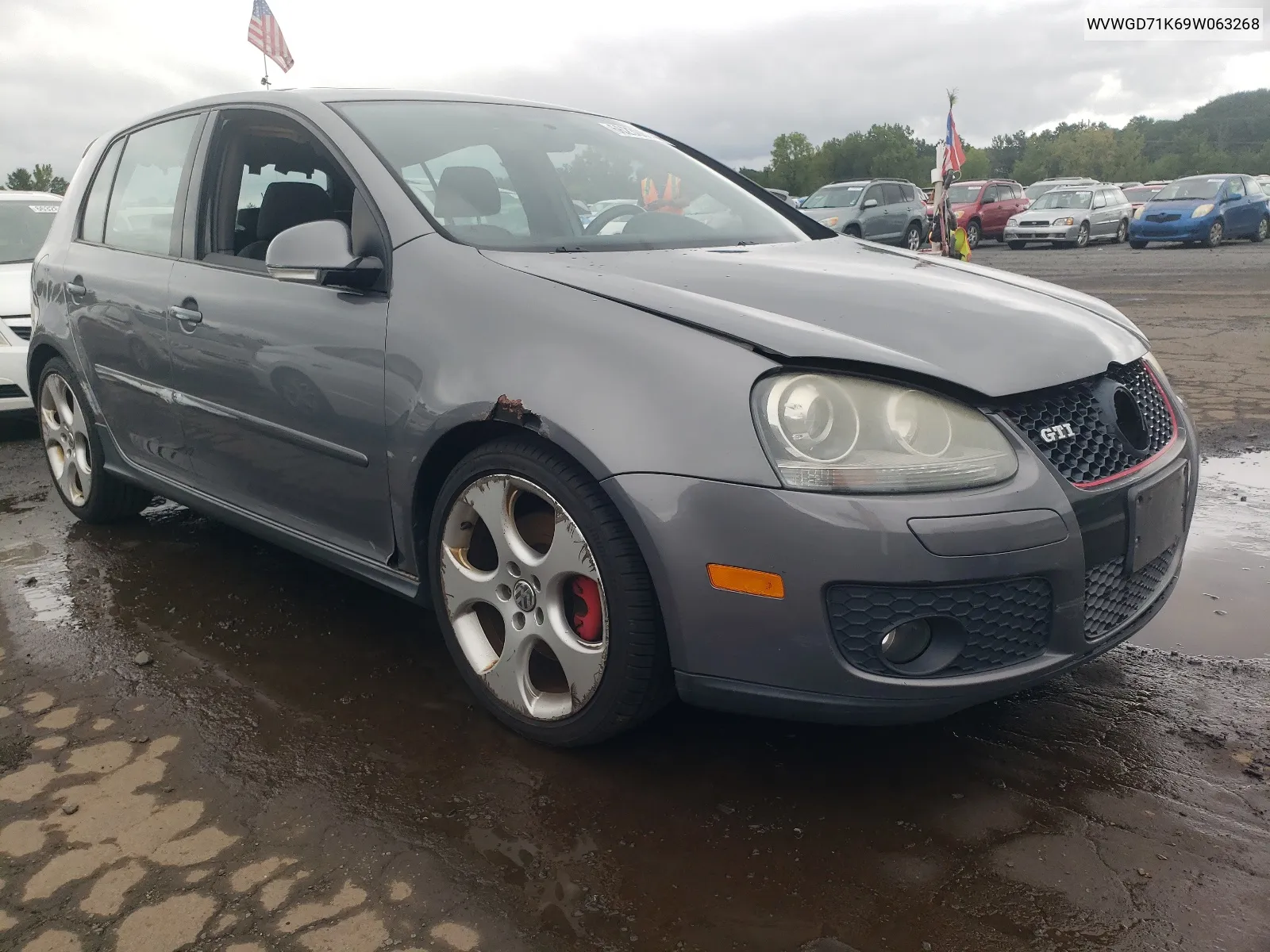 2009 Volkswagen Gti VIN: WVWGD71K69W063268 Lot: 66230814