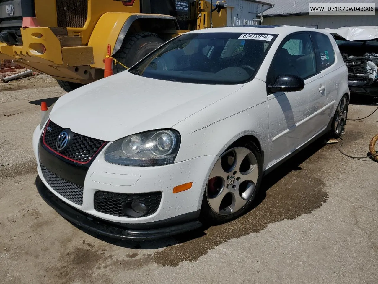 2009 Volkswagen Gti VIN: WVWFD71K79W048306 Lot: 69472094