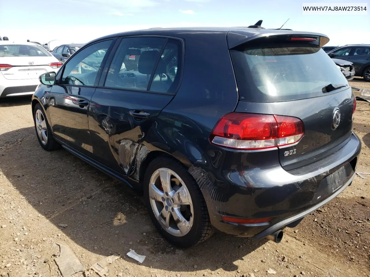 2010 Volkswagen Gti VIN: WVWHV7AJ8AW273514 Lot: 53810174