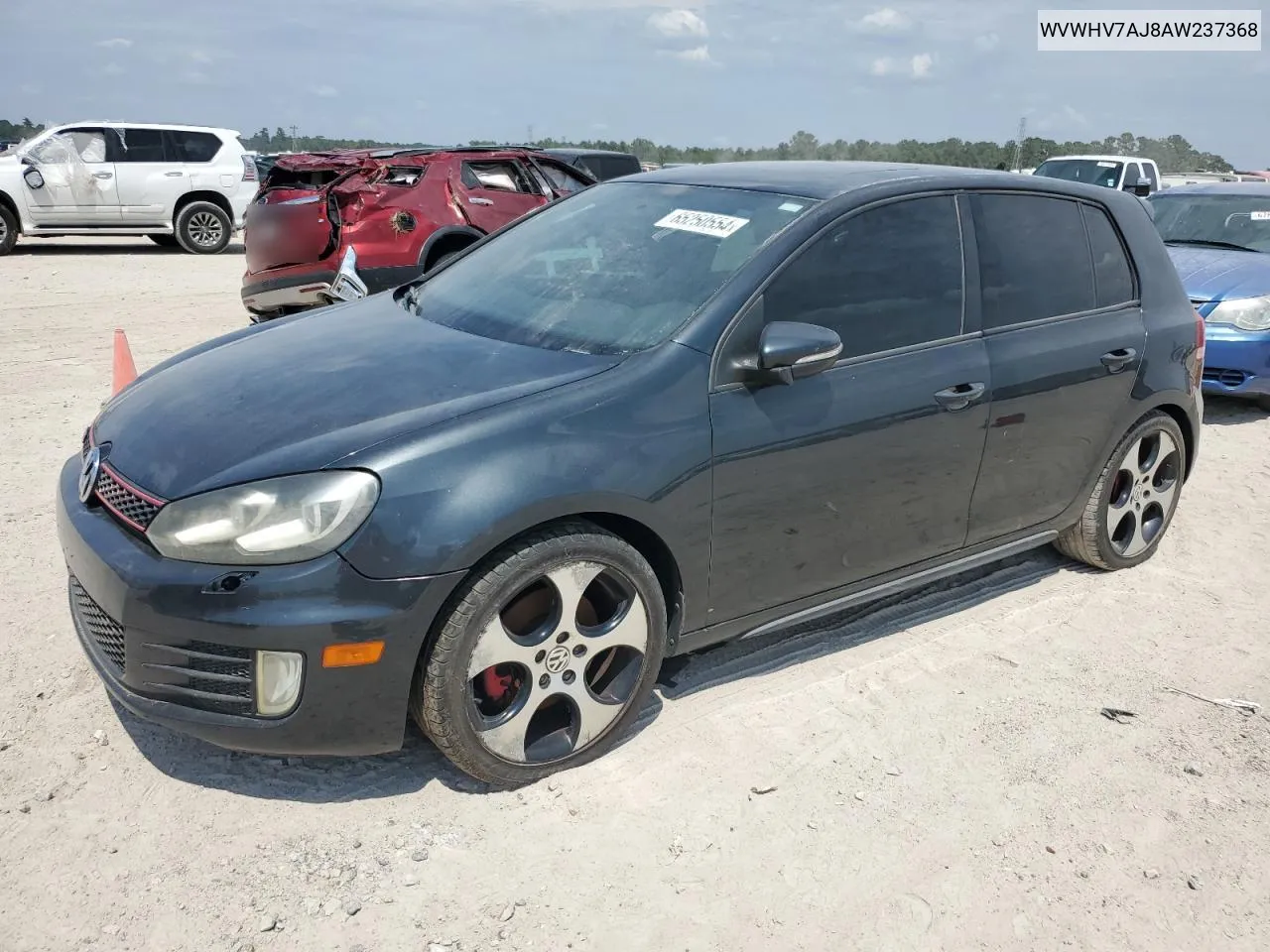 WVWHV7AJ8AW237368 2010 Volkswagen Gti