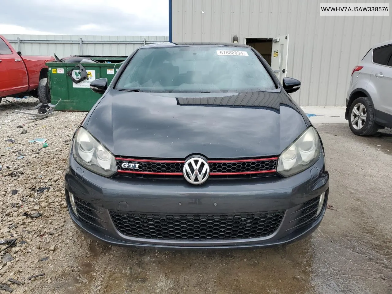 WVWHV7AJ5AW338576 2010 Volkswagen Gti