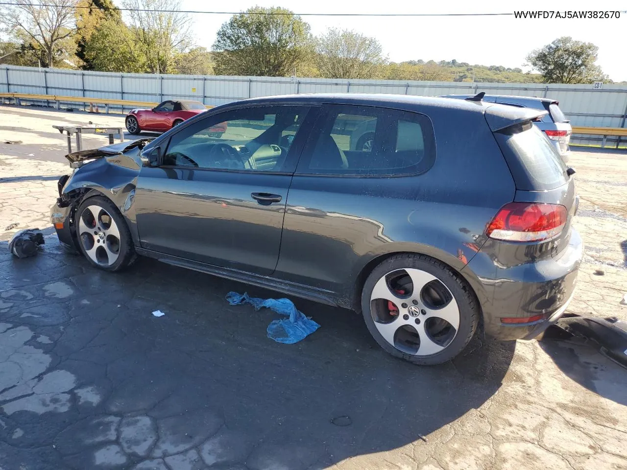 2010 Volkswagen Gti VIN: WVWFD7AJ5AW382670 Lot: 75430094