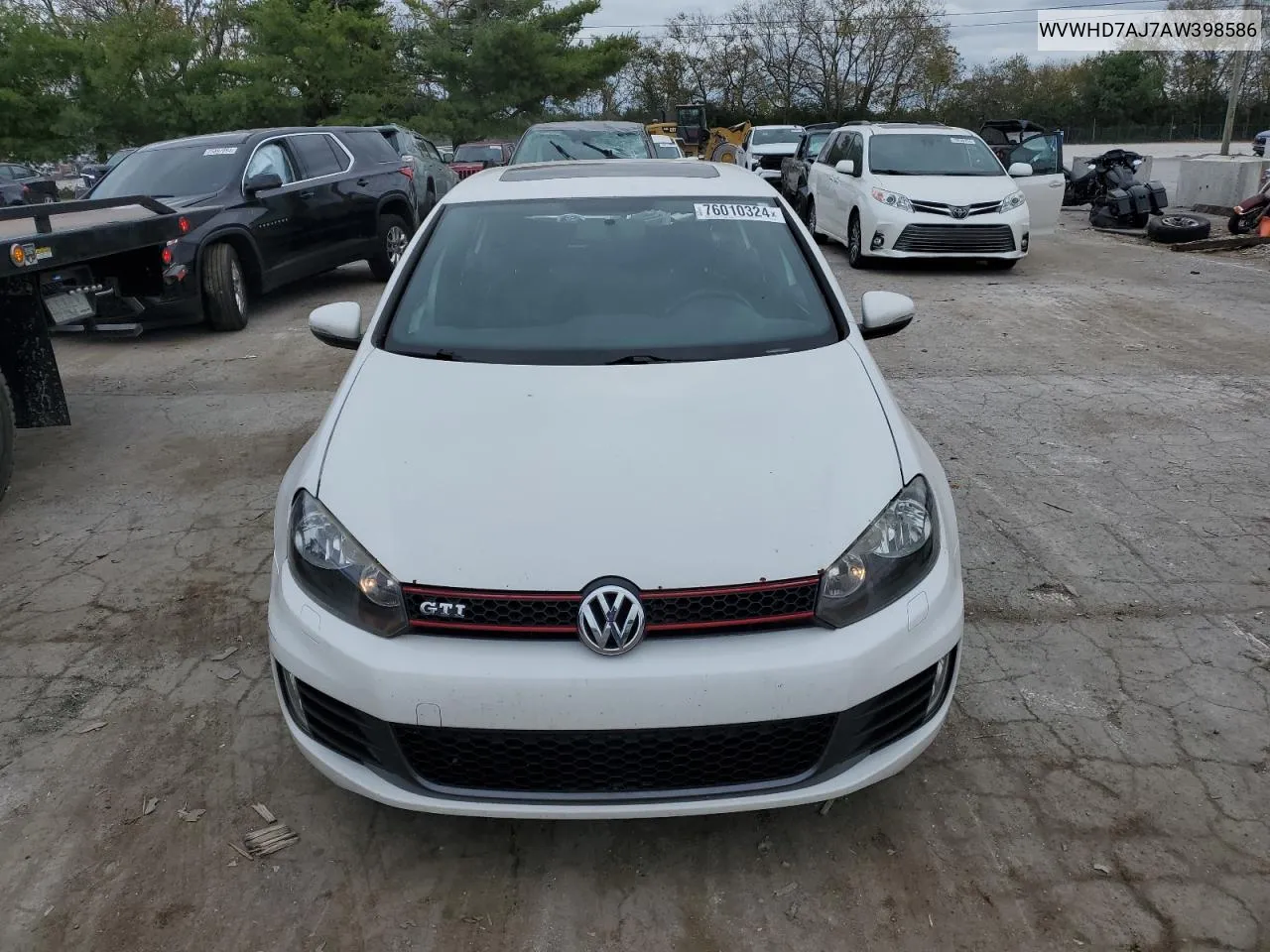 WVWHD7AJ7AW398586 2010 Volkswagen Gti