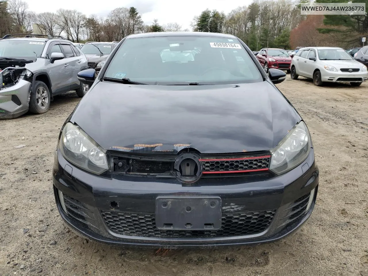 2010 Volkswagen Gti VIN: WVWED7AJ4AW236773 Lot: 76695864