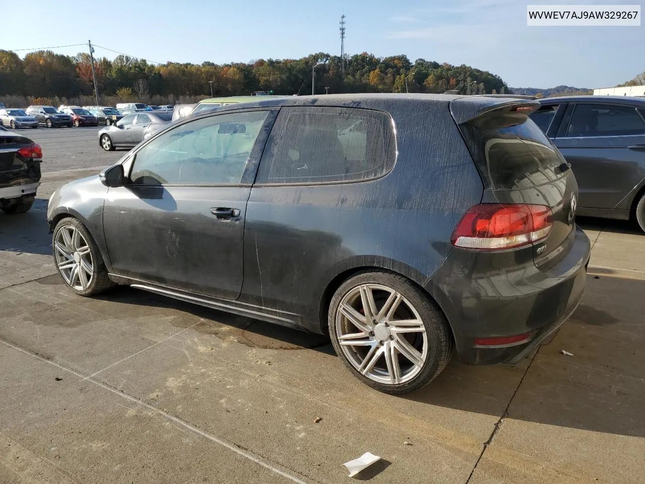 2010 Volkswagen Gti VIN: WVWEV7AJ9AW329267 Lot: 77848994