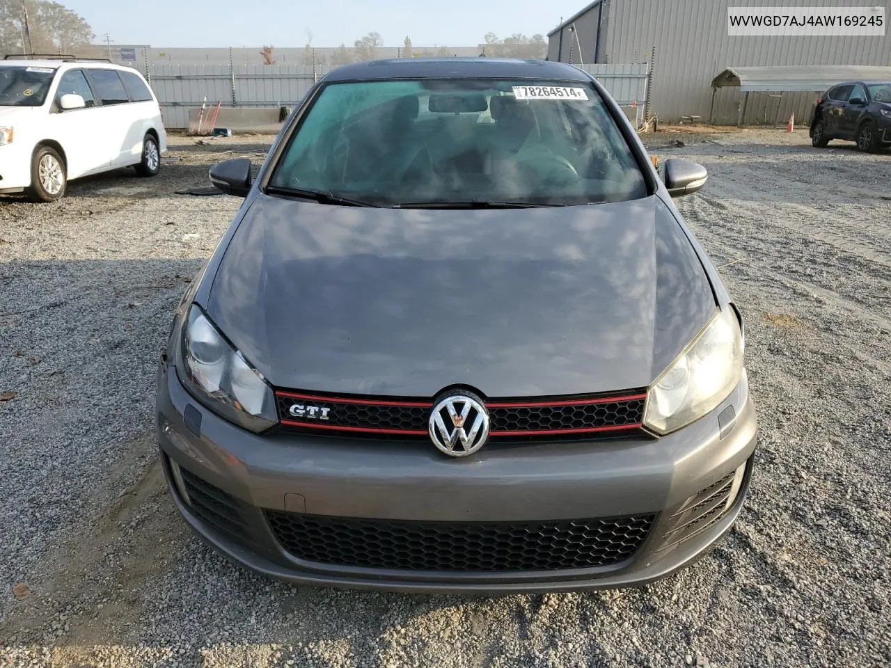 2010 Volkswagen Gti VIN: WVWGD7AJ4AW169245 Lot: 78264514