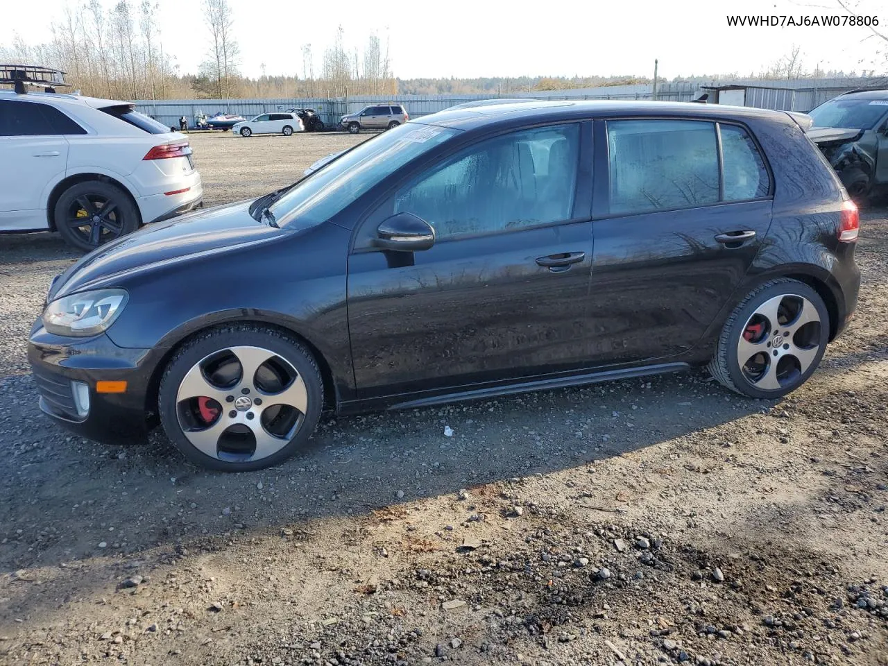 2010 Volkswagen Gti VIN: WVWHD7AJ6AW078806 Lot: 80027024