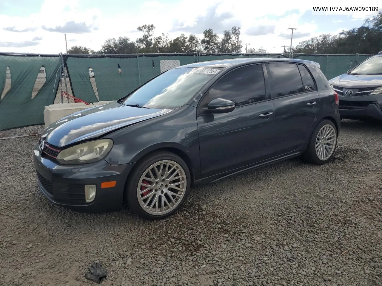 2010 Volkswagen Gti VIN: WVWHV7AJ6AW090189 Lot: 80183584