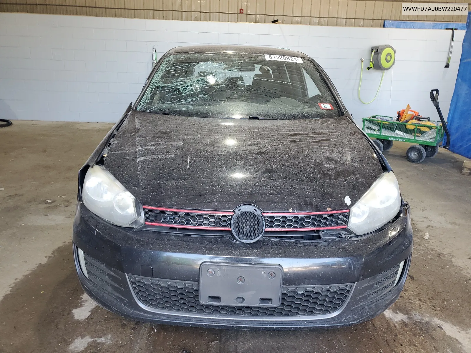 2011 Volkswagen Gti VIN: WVWFD7AJ0BW220477 Lot: 61528924