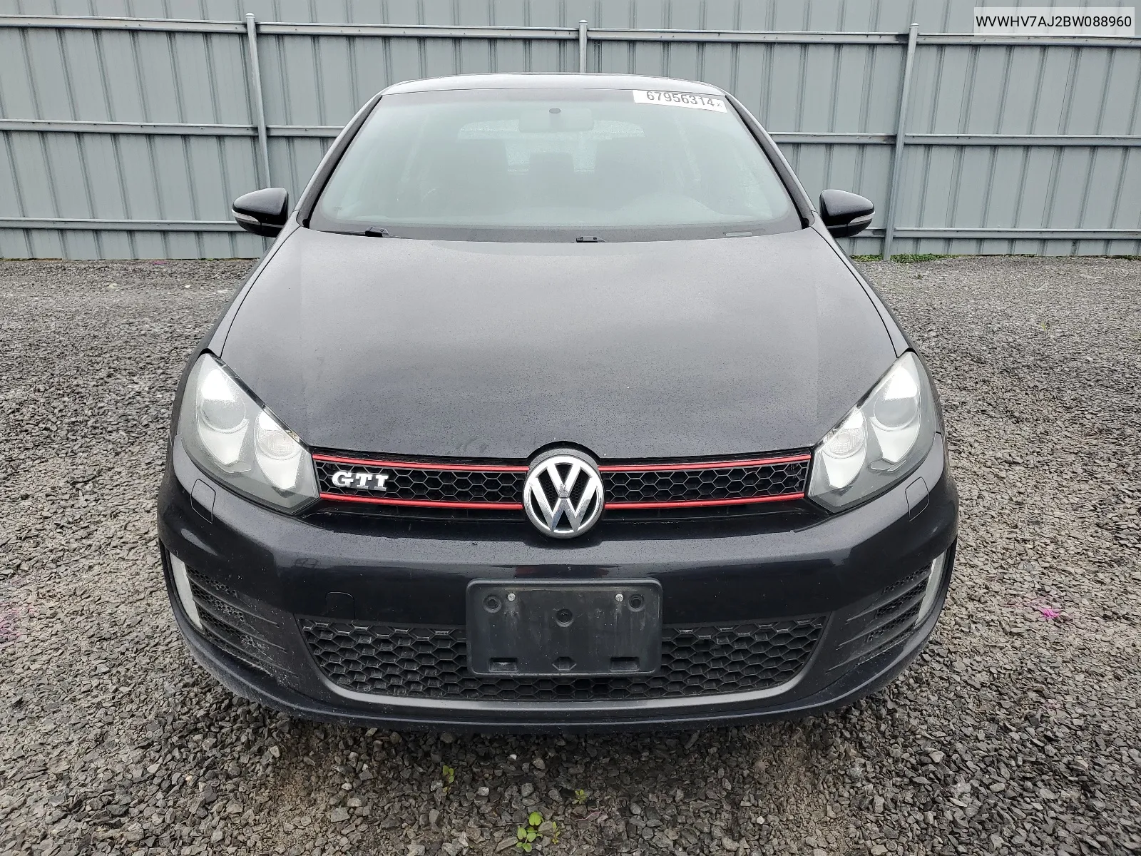 WVWHV7AJ2BW088960 2011 Volkswagen Gti