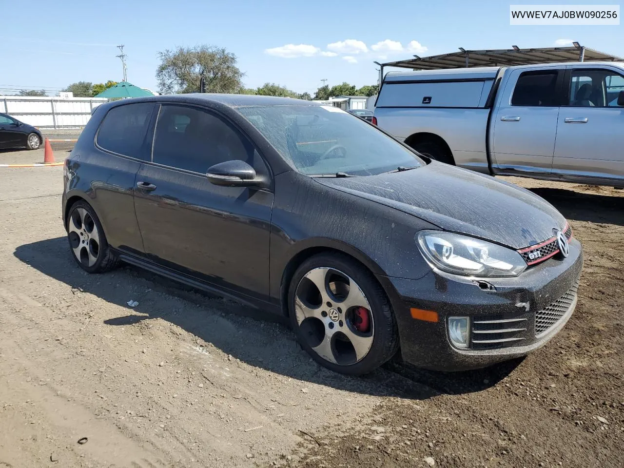 2011 Volkswagen Gti VIN: WVWEV7AJ0BW090256 Lot: 73871664