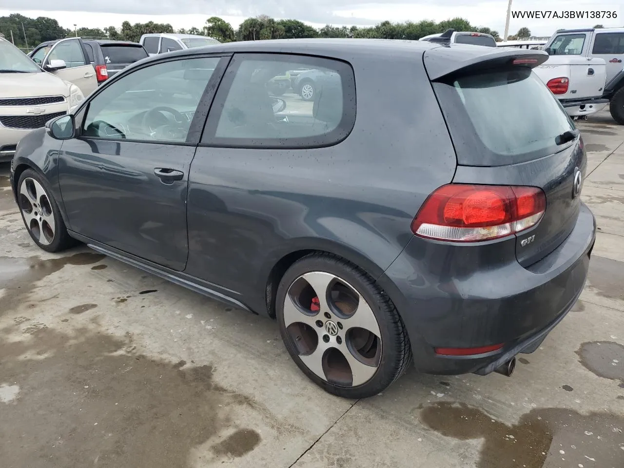 2011 Volkswagen Gti VIN: WVWEV7AJ3BW138736 Lot: 74853524