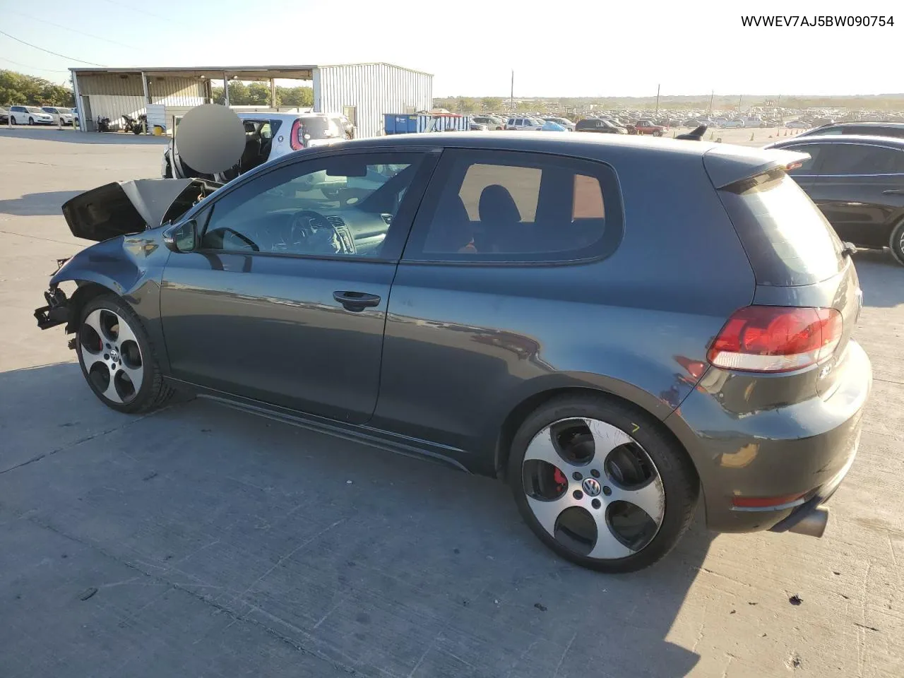 2011 Volkswagen Gti VIN: WVWEV7AJ5BW090754 Lot: 76310284