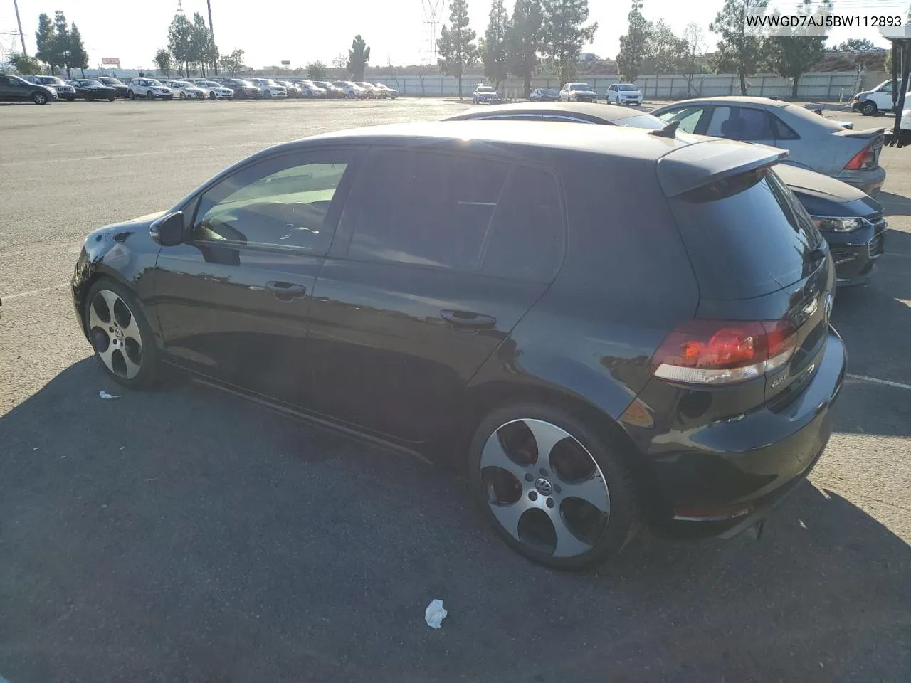 2011 Volkswagen Gti VIN: WVWGD7AJ5BW112893 Lot: 78910444