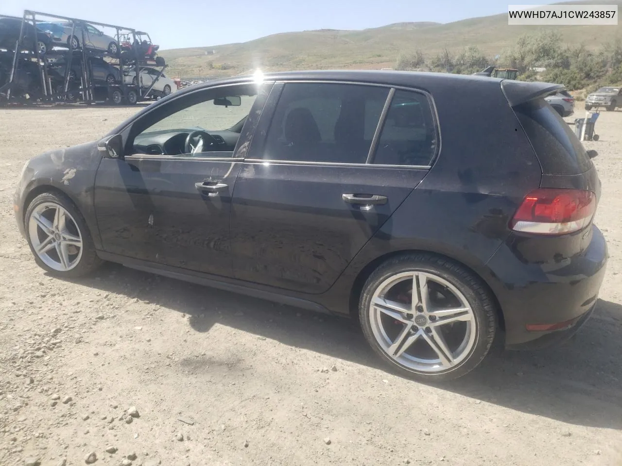 2012 Volkswagen Gti VIN: WVWHD7AJ1CW243857 Lot: 55040934