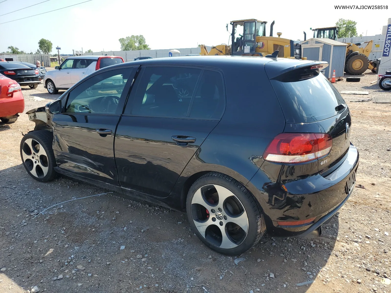 2012 Volkswagen Gti VIN: WVWHV7AJ3CW258518 Lot: 59527374