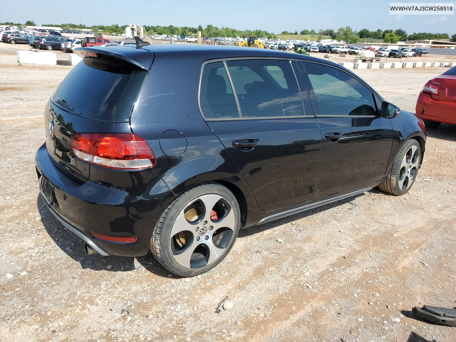 2012 Volkswagen Gti VIN: WVWHV7AJ3CW258518 Lot: 59527374