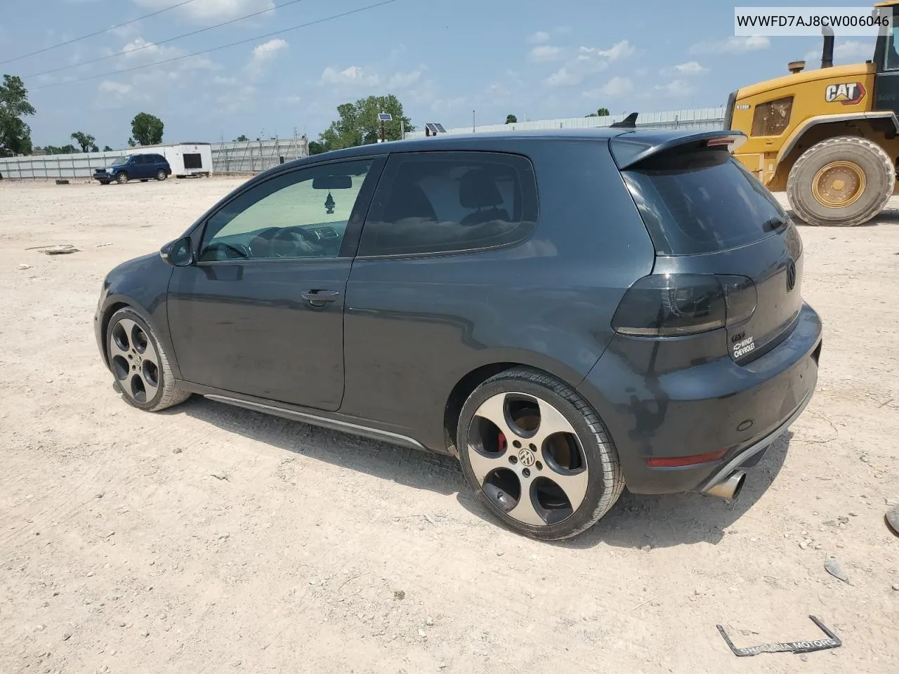 2012 Volkswagen Gti VIN: WVWFD7AJ8CW006046 Lot: 63922874