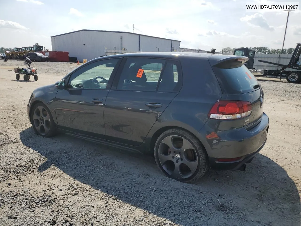 WVWHD7AJ7CW110987 2012 Volkswagen Gti