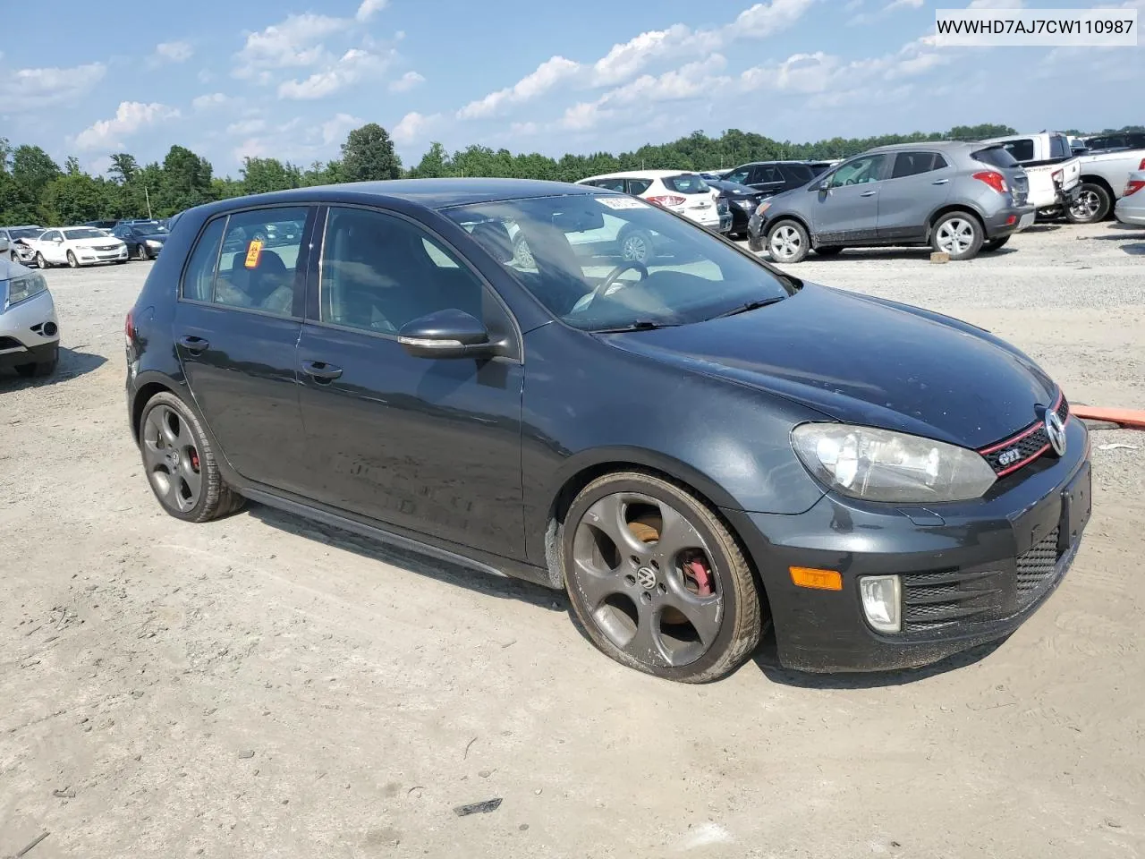 WVWHD7AJ7CW110987 2012 Volkswagen Gti