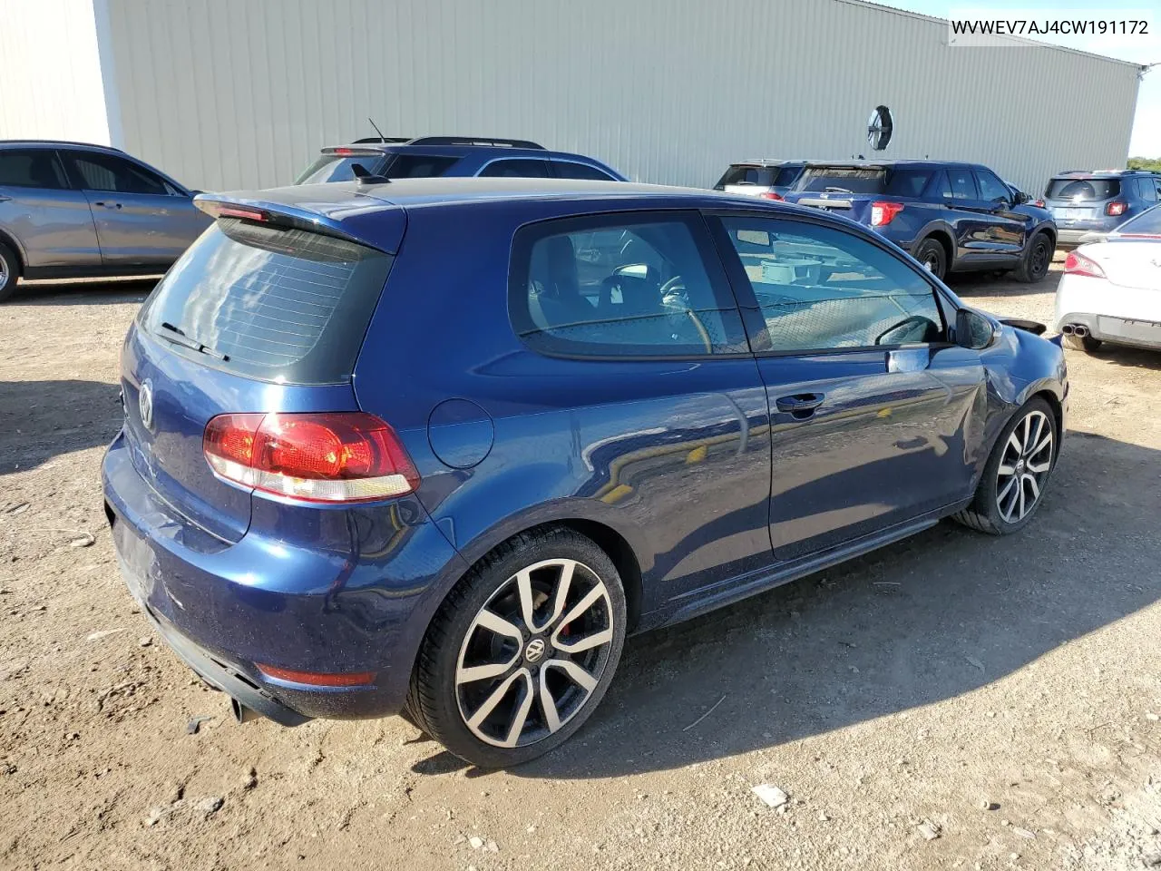 WVWEV7AJ4CW191172 2012 Volkswagen Gti