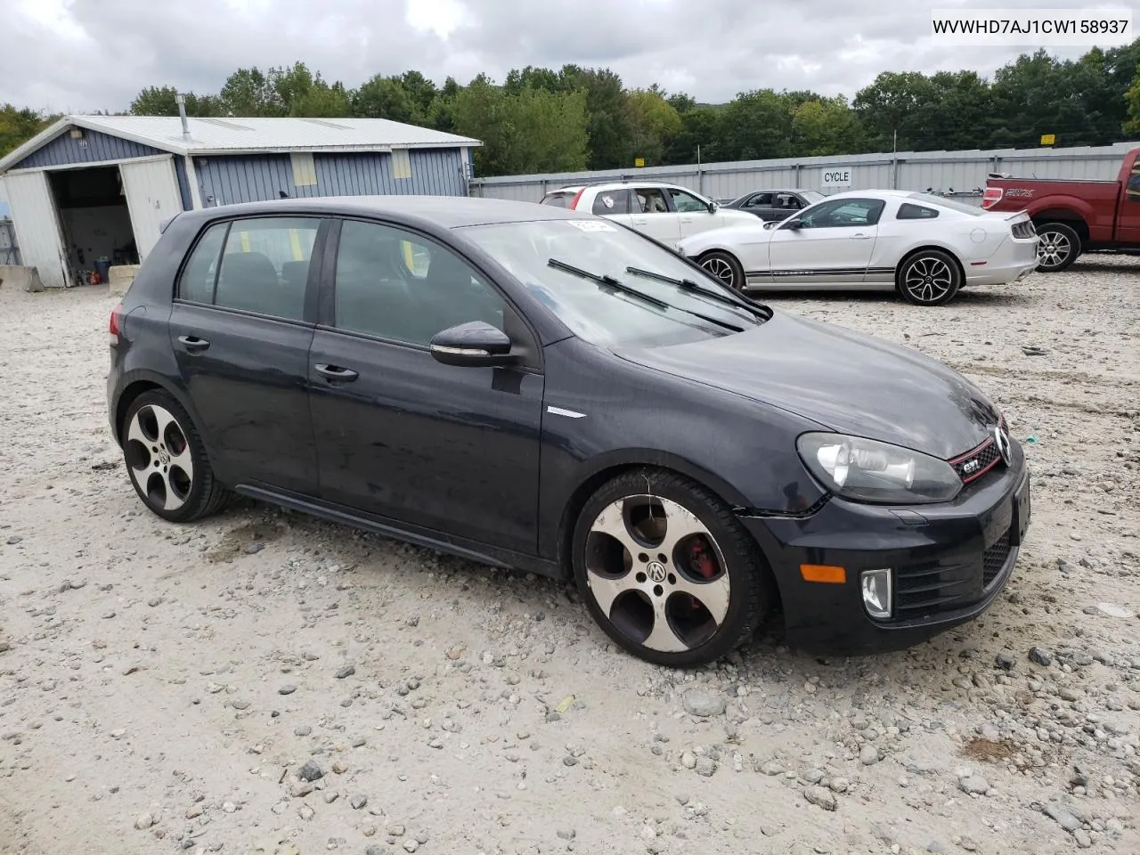 WVWHD7AJ1CW158937 2012 Volkswagen Gti