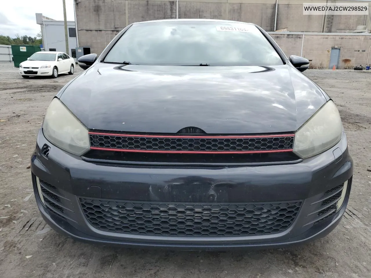 2012 Volkswagen Gti VIN: WVWED7AJ2CW298529 Lot: 69831104