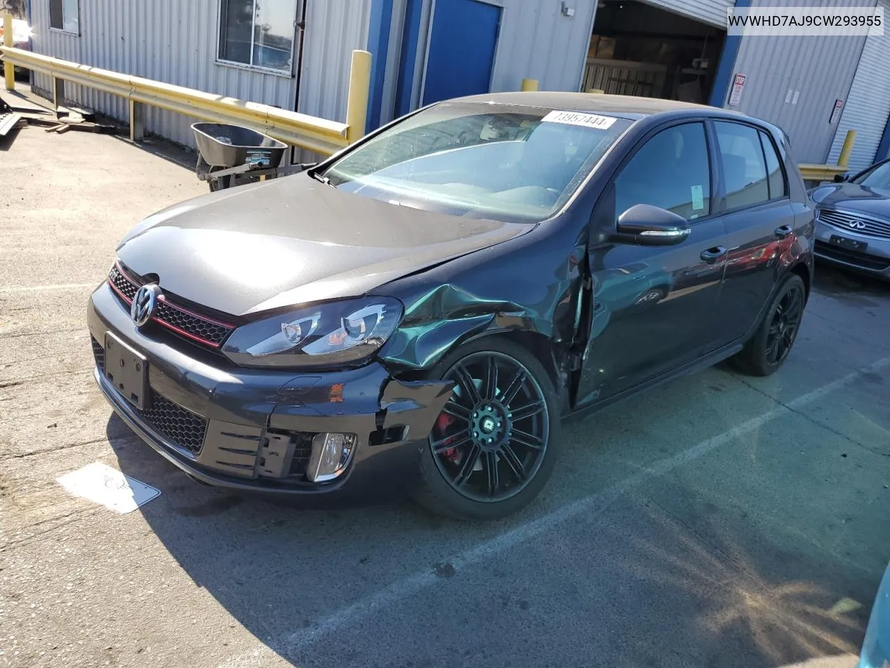 WVWHD7AJ9CW293955 2012 Volkswagen Gti