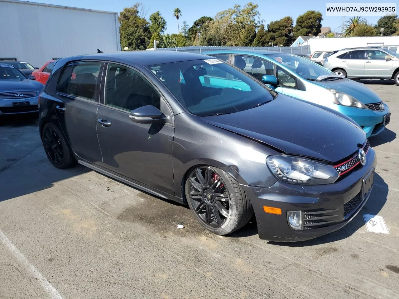 WVWHD7AJ9CW293955 2012 Volkswagen Gti