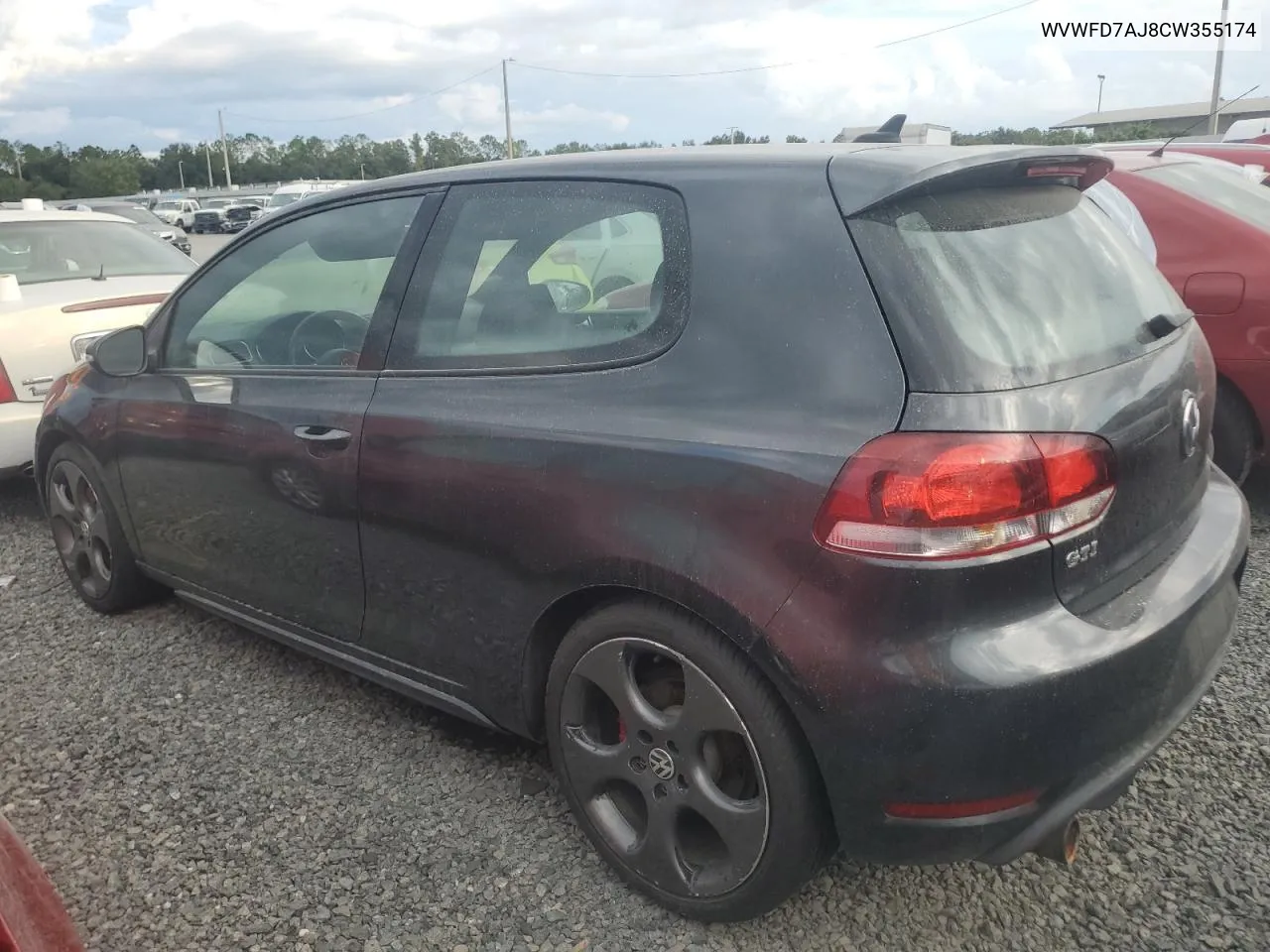 2012 Volkswagen Gti VIN: WVWFD7AJ8CW355174 Lot: 74340864