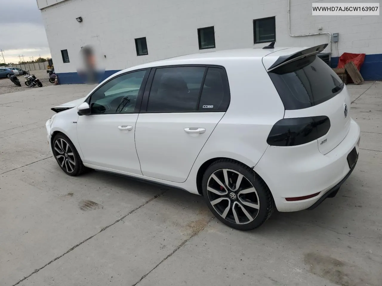 2012 Volkswagen Gti VIN: WVWHD7AJ6CW163907 Lot: 78533244