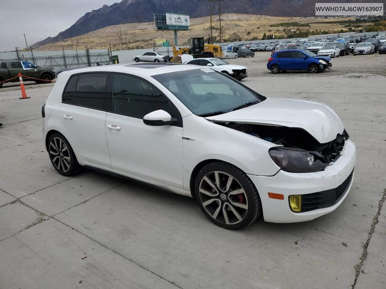 2012 Volkswagen Gti VIN: WVWHD7AJ6CW163907 Lot: 78533244