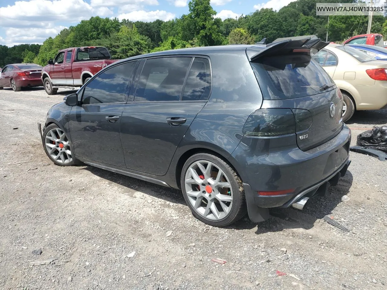 2013 Volkswagen Gti VIN: WVWHV7AJ4DW133285 Lot: 54654494