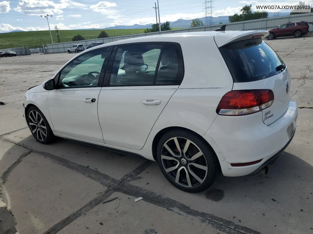 2013 Volkswagen Gti VIN: WVWGD7AJXDW126923 Lot: 55894814