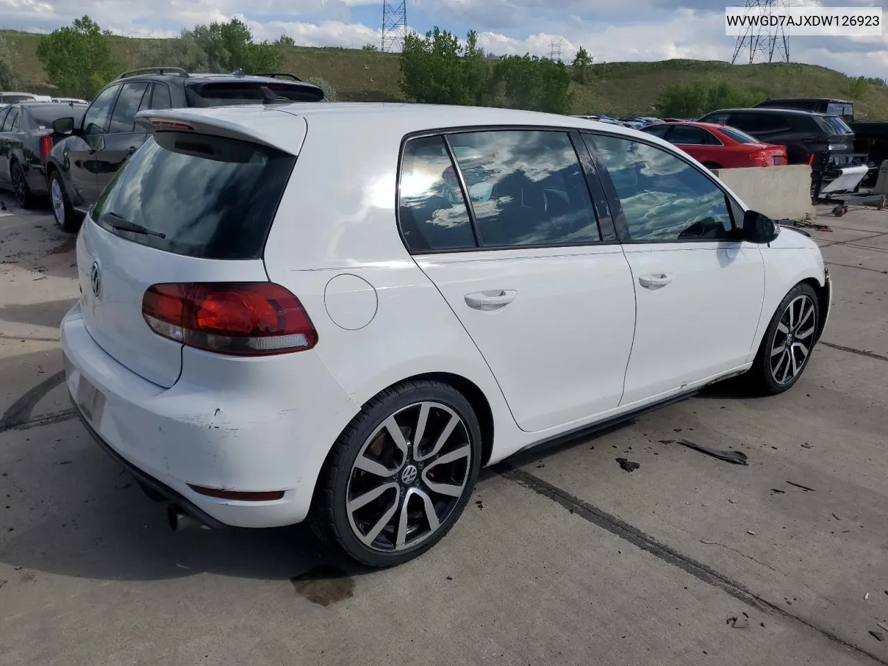 WVWGD7AJXDW126923 2013 Volkswagen Gti