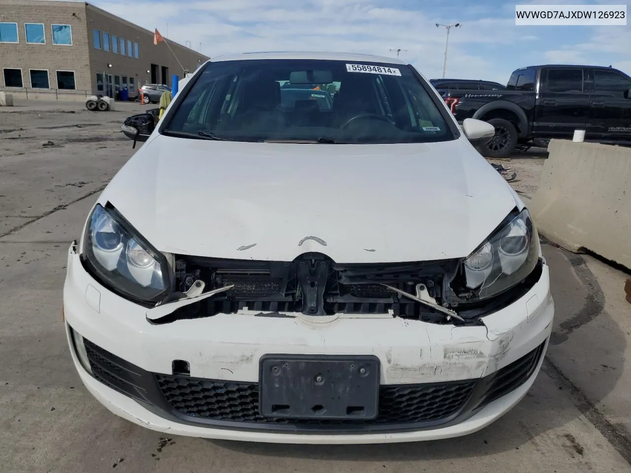 WVWGD7AJXDW126923 2013 Volkswagen Gti