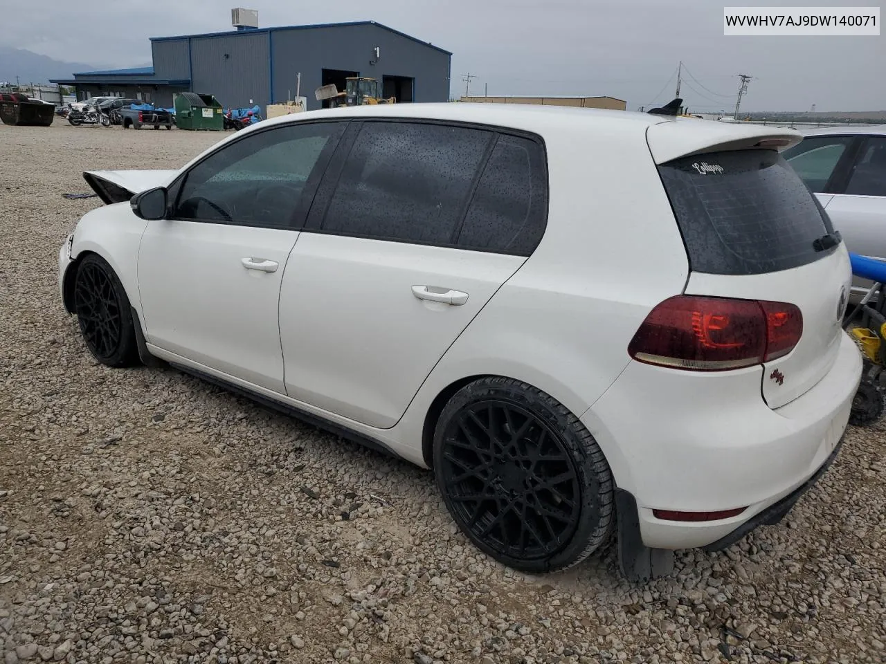 WVWHV7AJ9DW140071 2013 Volkswagen Gti