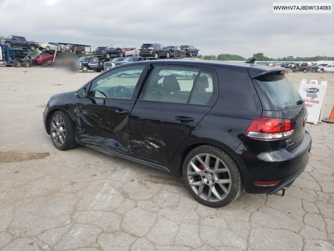 WVWHV7AJ8DW134083 2013 Volkswagen Gti