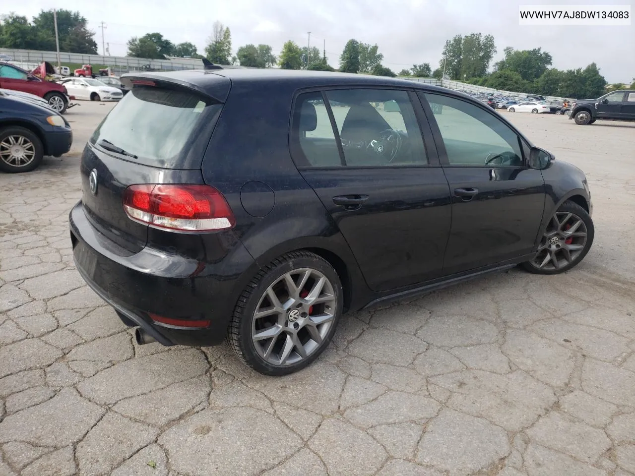 2013 Volkswagen Gti VIN: WVWHV7AJ8DW134083 Lot: 57620434