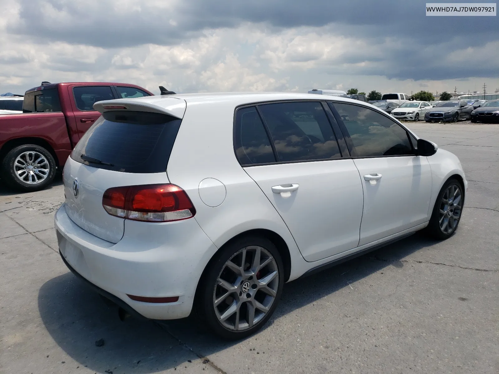 WVWHD7AJ7DW097921 2013 Volkswagen Gti