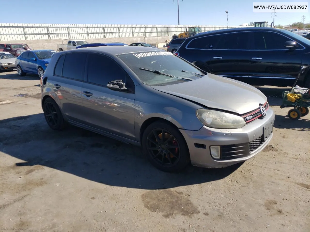 2013 Volkswagen Gti VIN: WVWHV7AJ6DW082937 Lot: 68578144