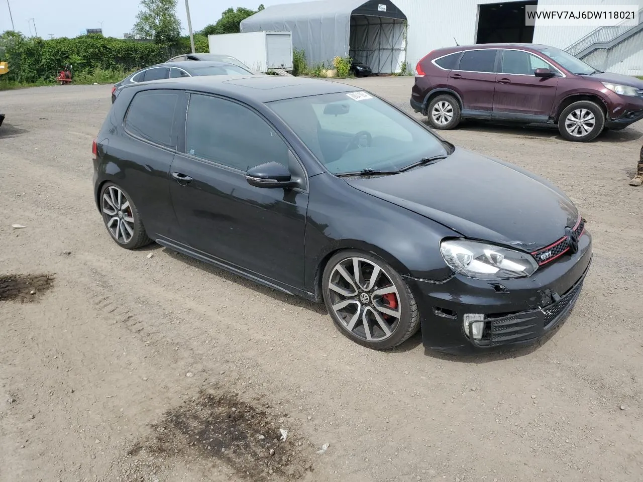 WVWFV7AJ6DW118021 2013 Volkswagen Gti