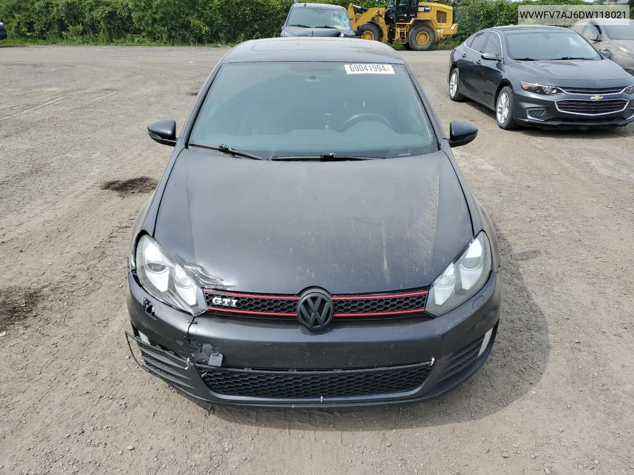 2013 Volkswagen Gti VIN: WVWFV7AJ6DW118021 Lot: 69041994